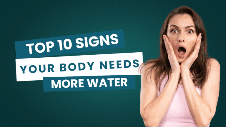 (Dehydration Symptoms) Top 10 Signs Your Body Needs Water.